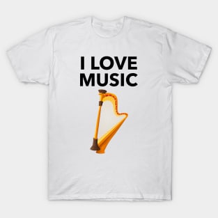 I Love Music T-Shirt